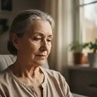 Maria Silva, 68 anos, paciente recuperada de AVC