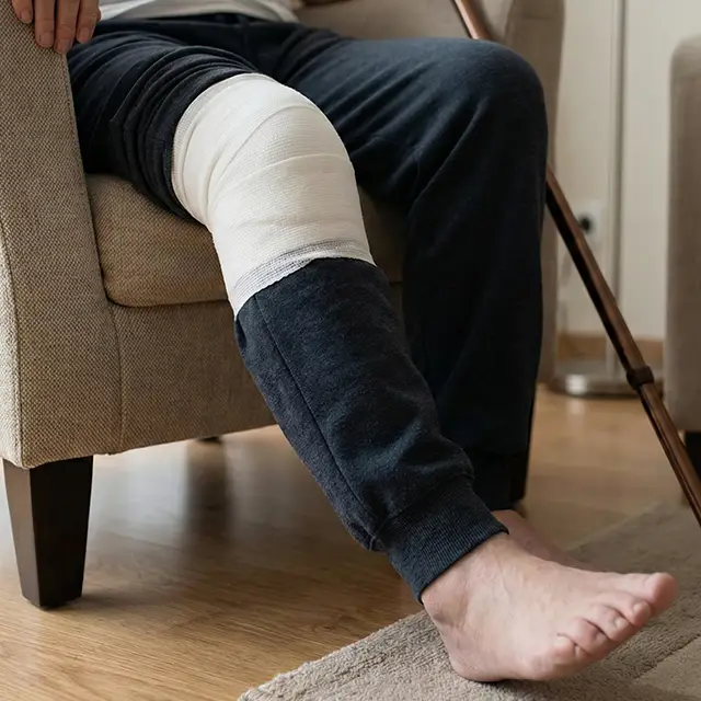 Fisioterapia respiratória domiciliar para idosos